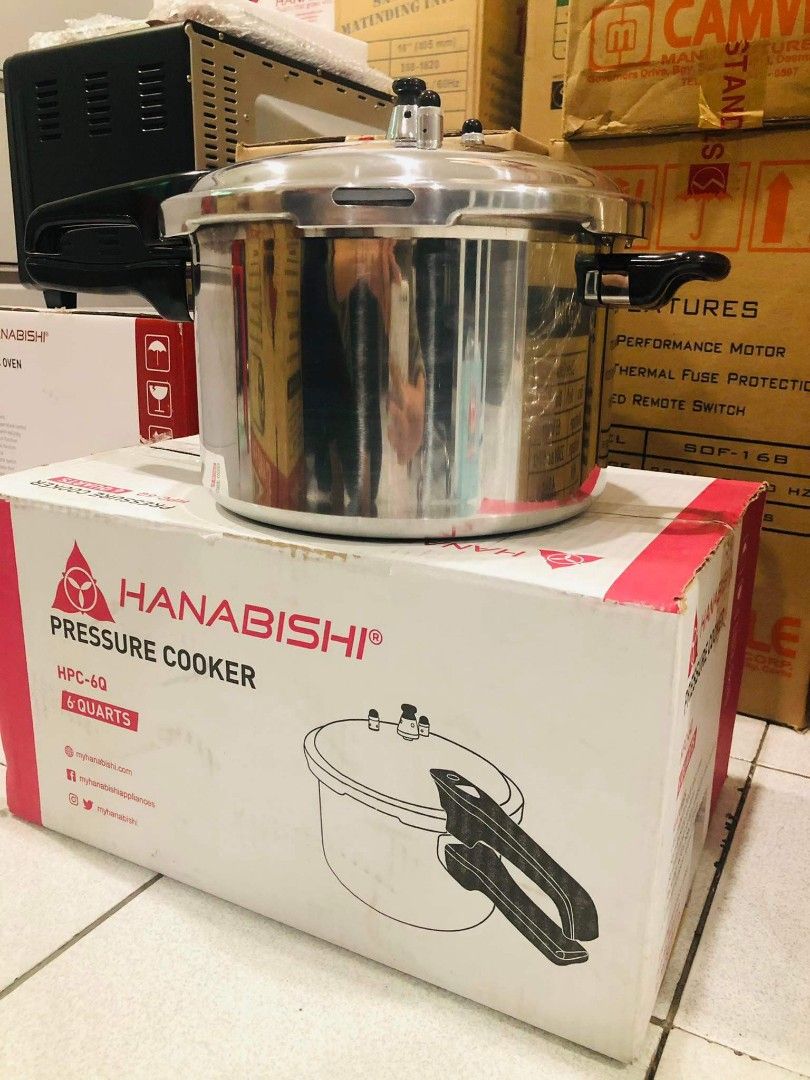 Hanabishi pressure cooker hpc 6q best sale