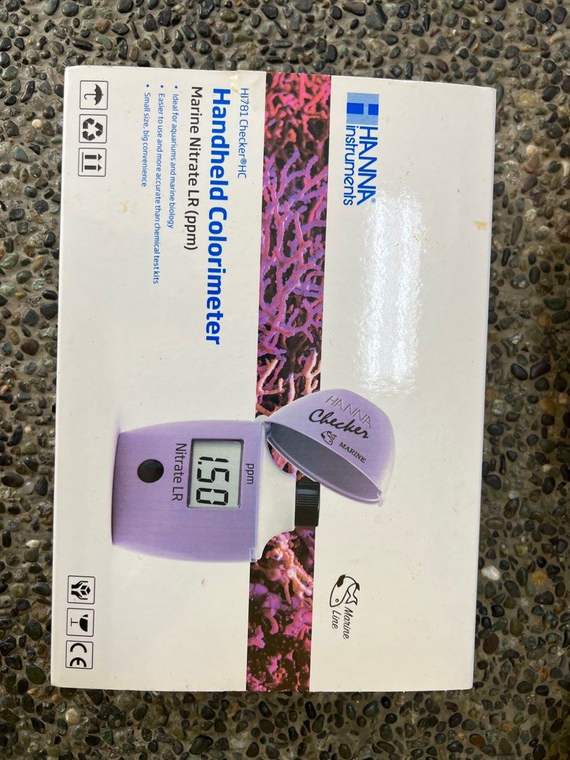 Hanna colorimeter for reef aquarium, Pet Supplies, Homes & Other Pet