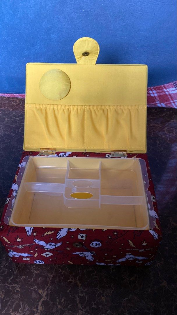 Harry Potter Wizarding World Sewing Kit Basket/Box (Category: Western Merchandise) located in Quezon City. Submitted by superbargo_kevkate (Listing ID 1211734890, Image 2). Description: Harry Potter Wizarding World Sewing Kit Box , . negotiable.:).