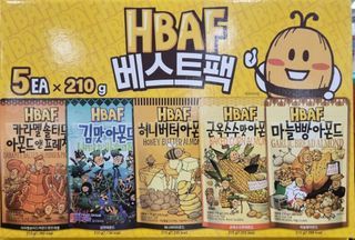 HBAF Best Pack 210g x 5
