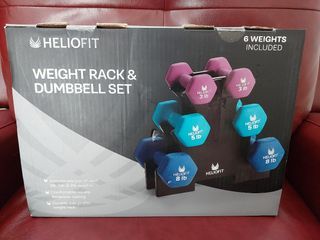 Heliofit Weight Rack and Dumbbell Set NewUSA