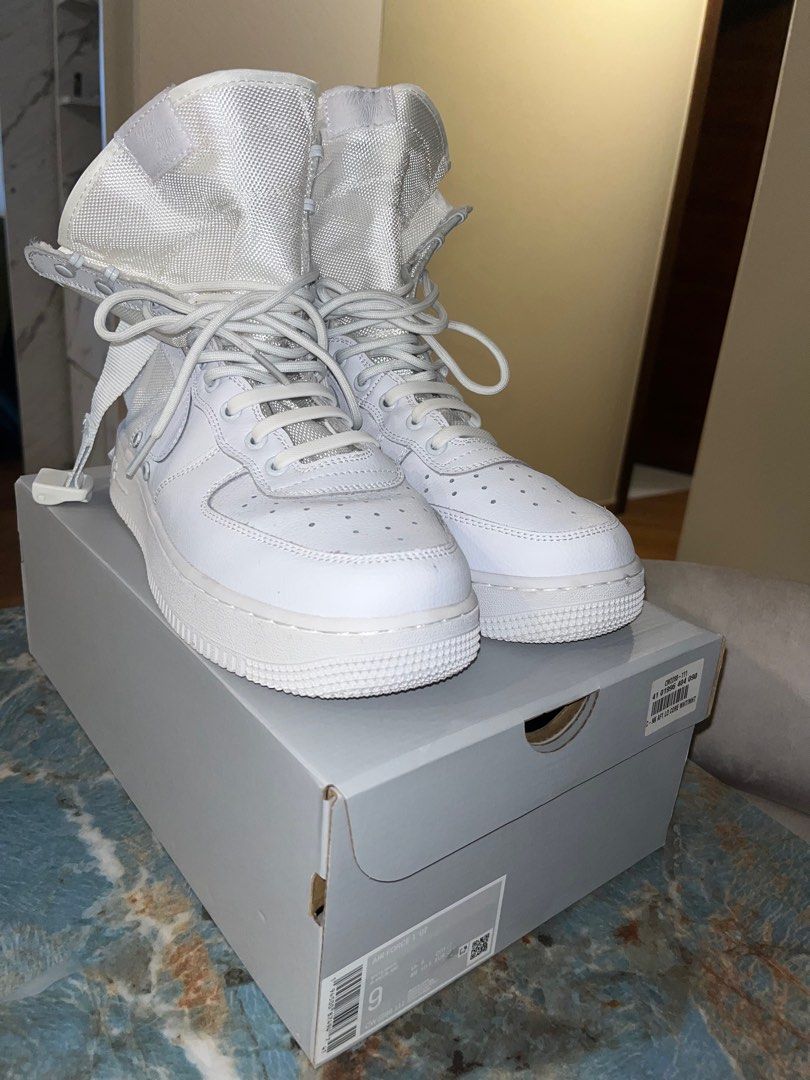 High Top White Air forces