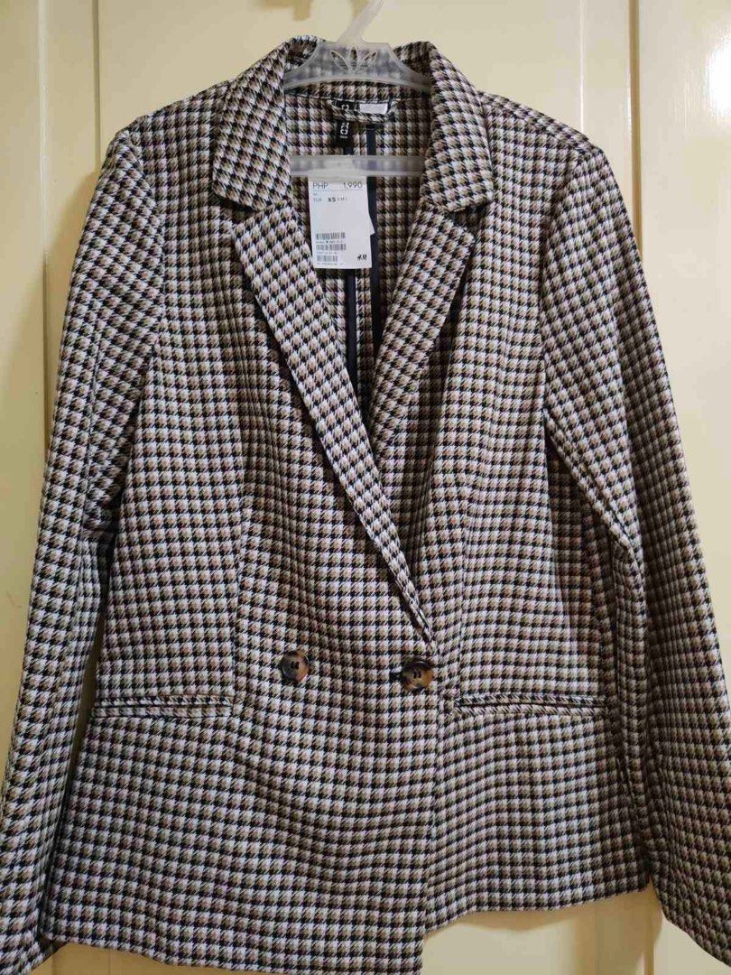 Remain Houndstooth Blazer - Size 10