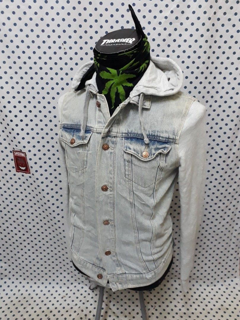 Jaket jeans hoodie online