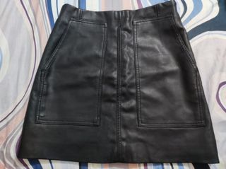 H&M Leather Skirt