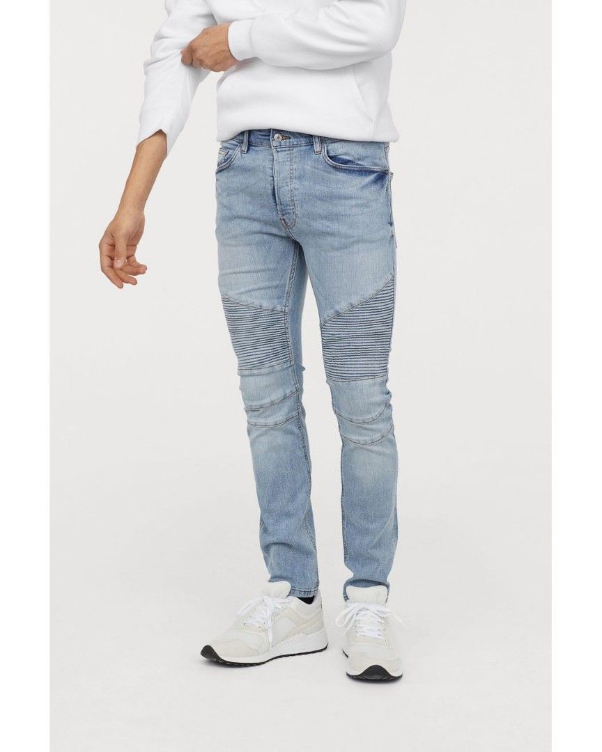 Skinny biker 2025 jeans h&m