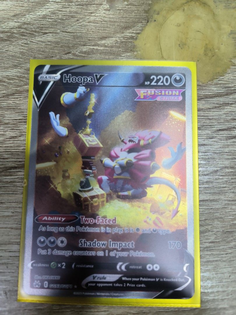 hoopa v pokemon card value Hoopa V - GG53/GG70 (CRZ:GG) Ultra Rare