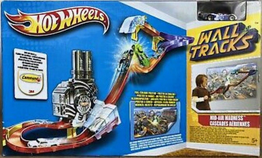 Hot wheels wall tracks mid air madness best sale