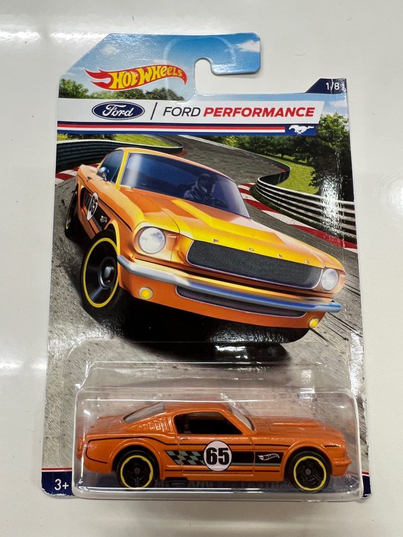 Hotwheels Ford Performance 65 Mustang 2 2 Fastback Orange