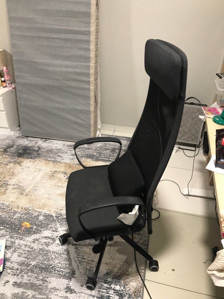 ikea chair markus, Furniture & Home Living, Furniture, Chairs on Carousell