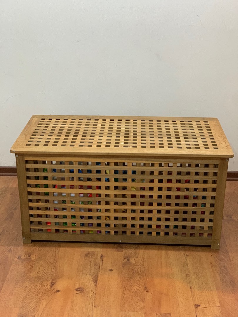 Ikea Hol Storage Wooden Box, Furniture & Home Living, Home Improvement