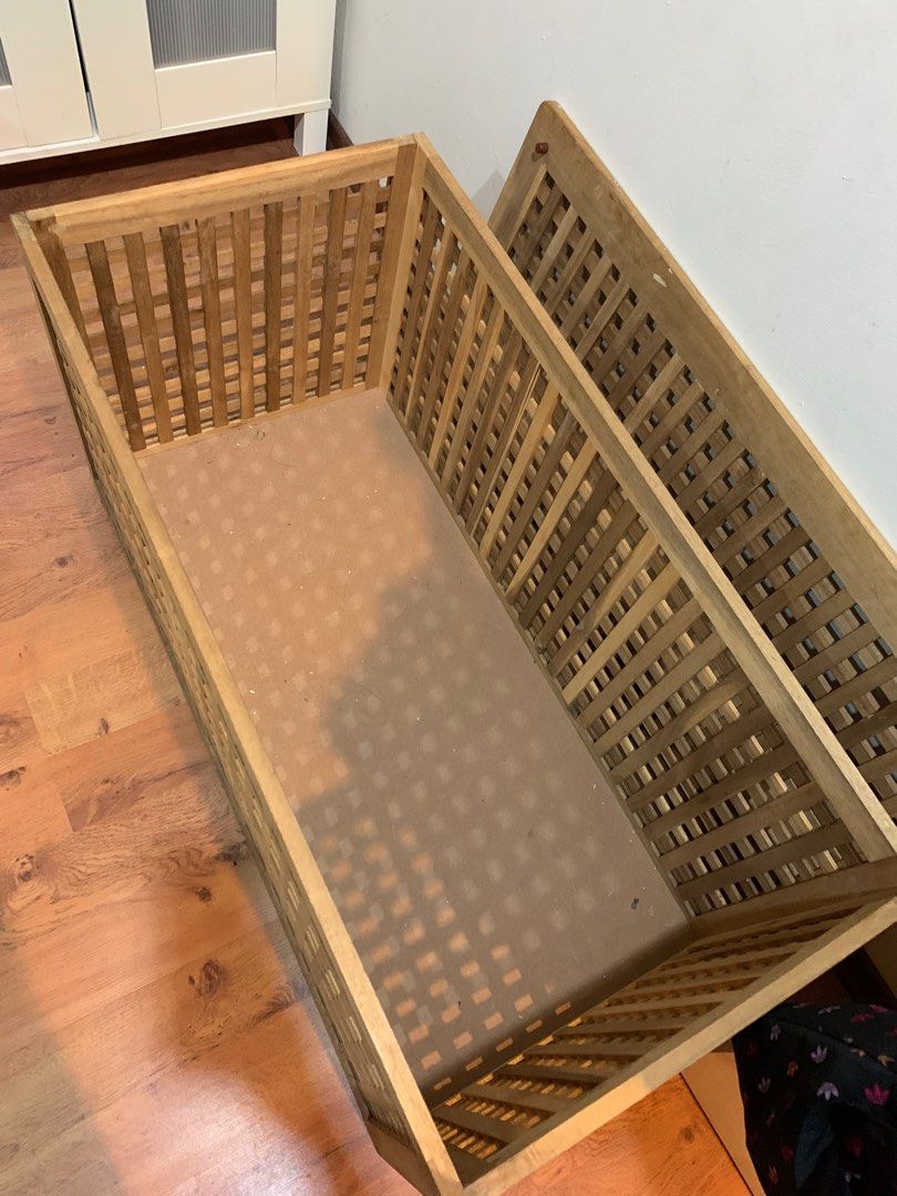Ikea Hol Storage Wooden Box, Furniture & Home Living, Home Improvement