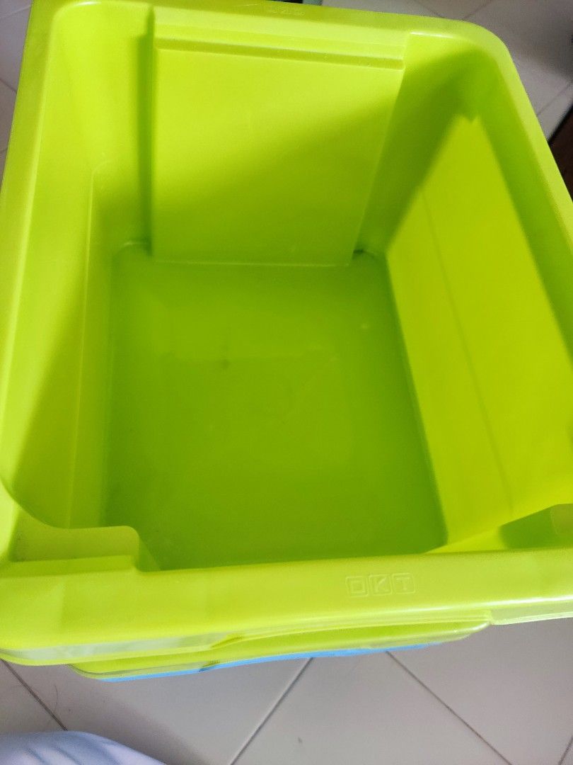 Ikea stackable storage box, Furniture & Home Living, Home Improvement