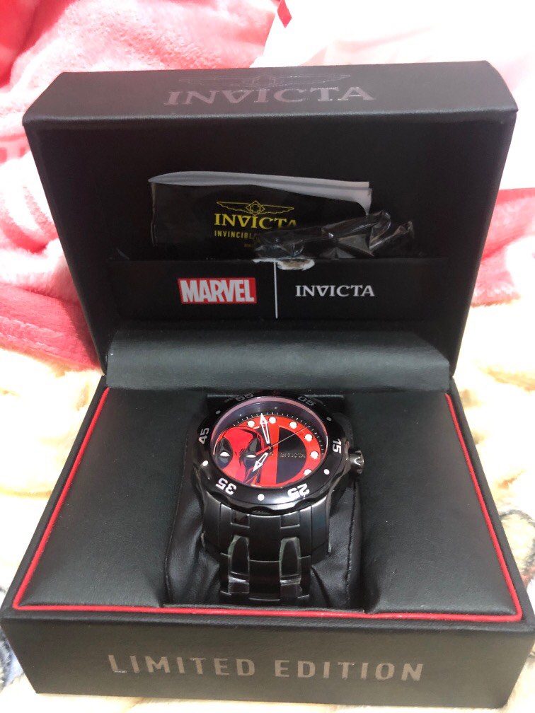 Invicta hotsell marvel deadpool