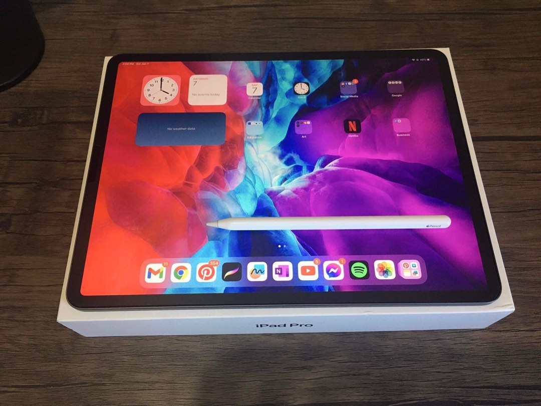 iPad 2020 (4th Gen) 256 GB with pen!, Mobile Phones & Gadgets, Tablets