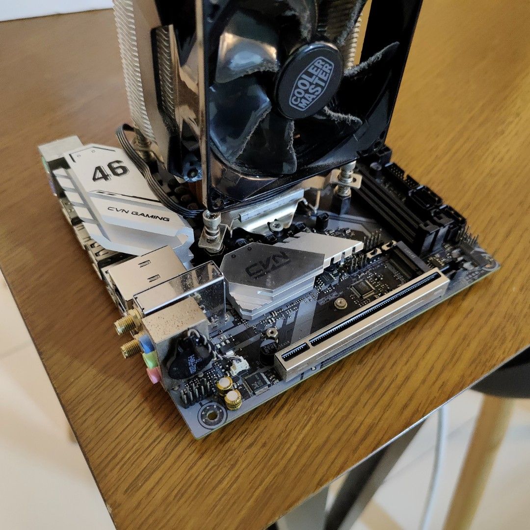 ITX MoBo + CPU = B460i + i5 10400f, Computers & Tech, Parts ...