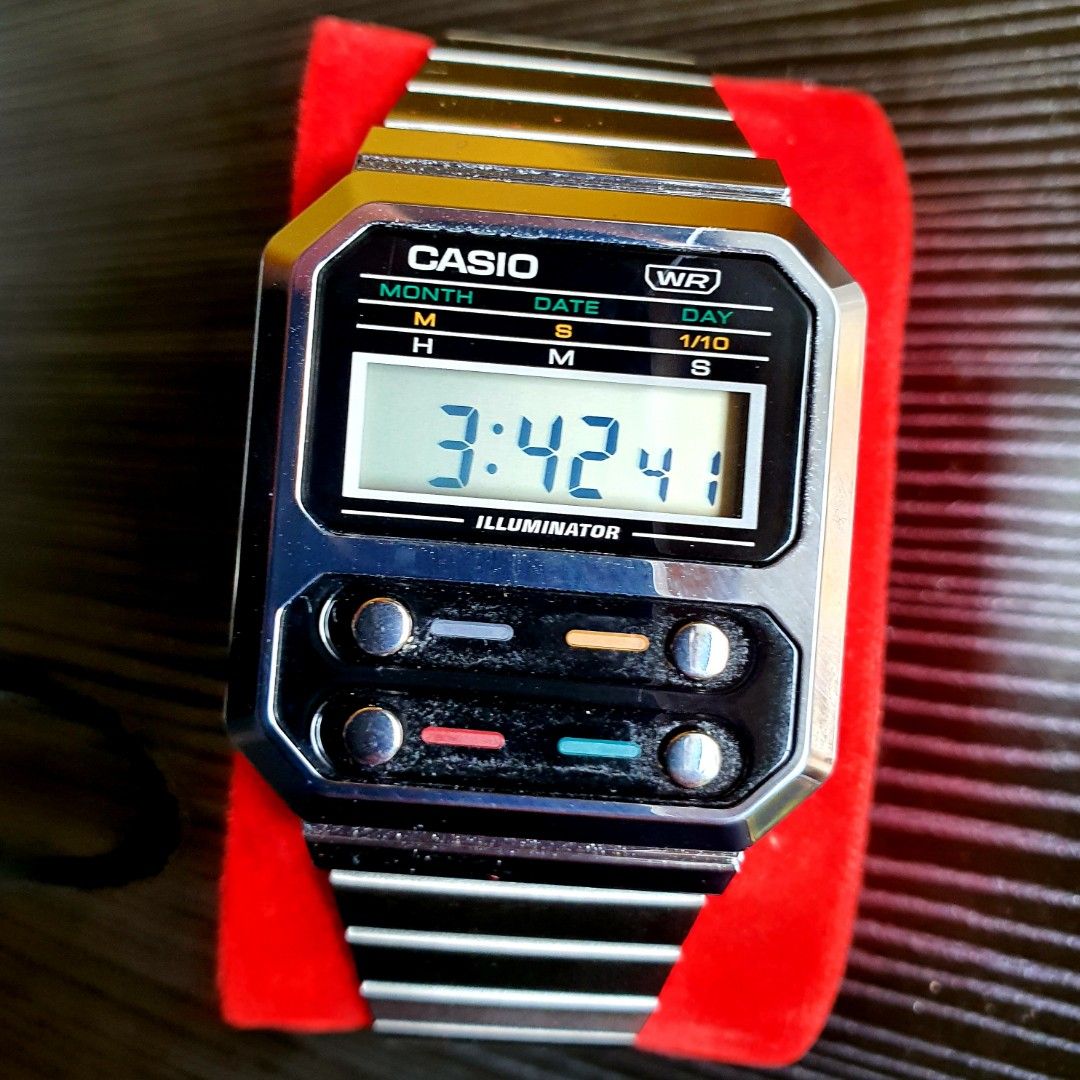 Jam Casio Digital Retro Klasik, Fesyen Pria, Jam Tangan di Carousell