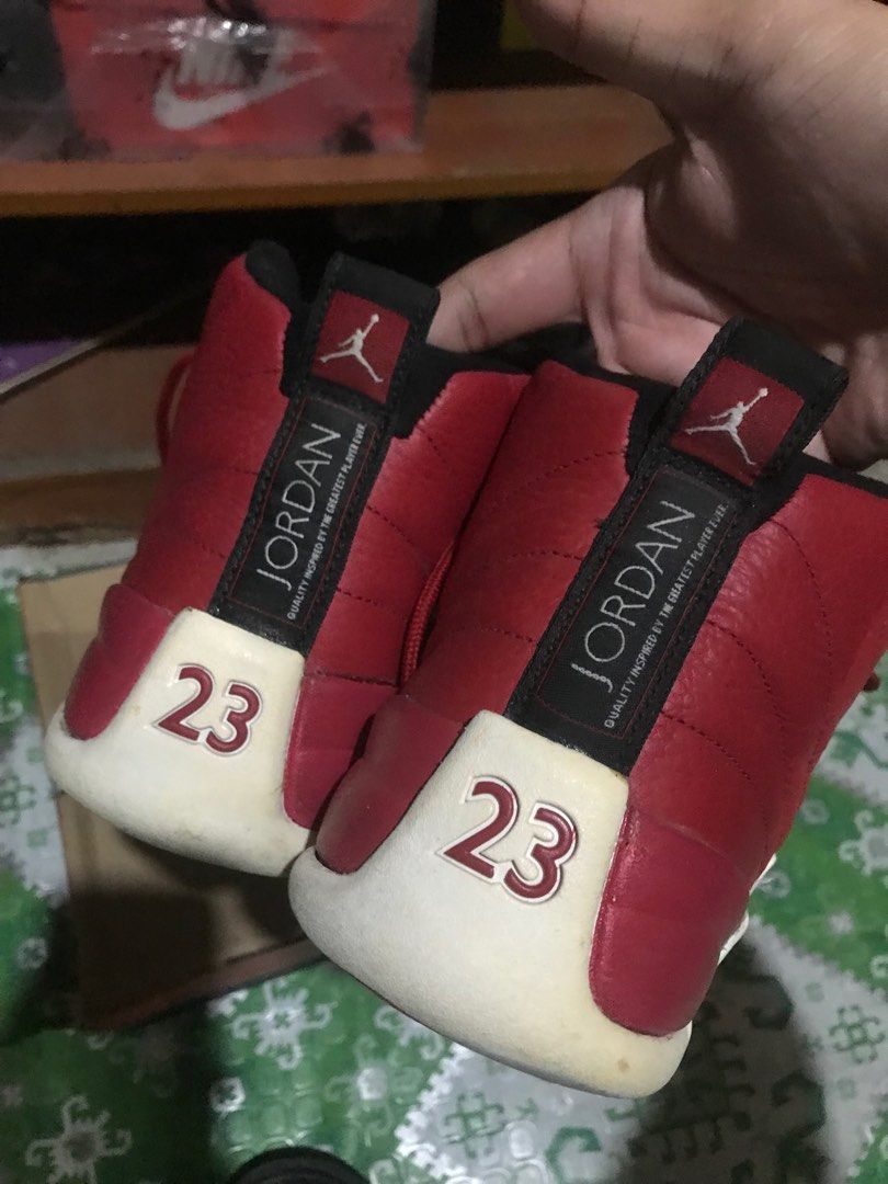 Jordan 12 Gym Red size 10 Men s Fashion Footwear Sneakers on Carousell