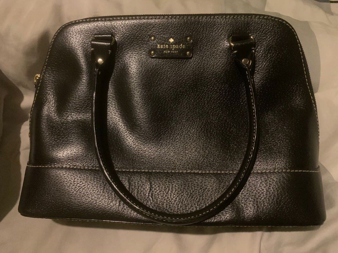 Kate spade black pouch cheap
