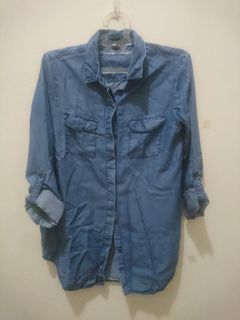 Kemeja denim halus Forever21