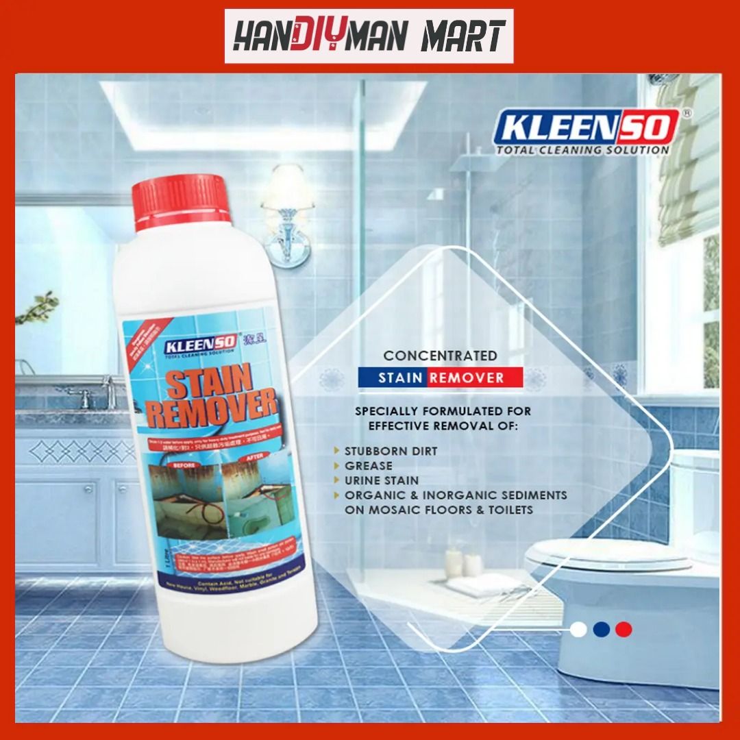 KLEENSO Stain Remover, Furniture & Home Living, Cleaning & Homecare