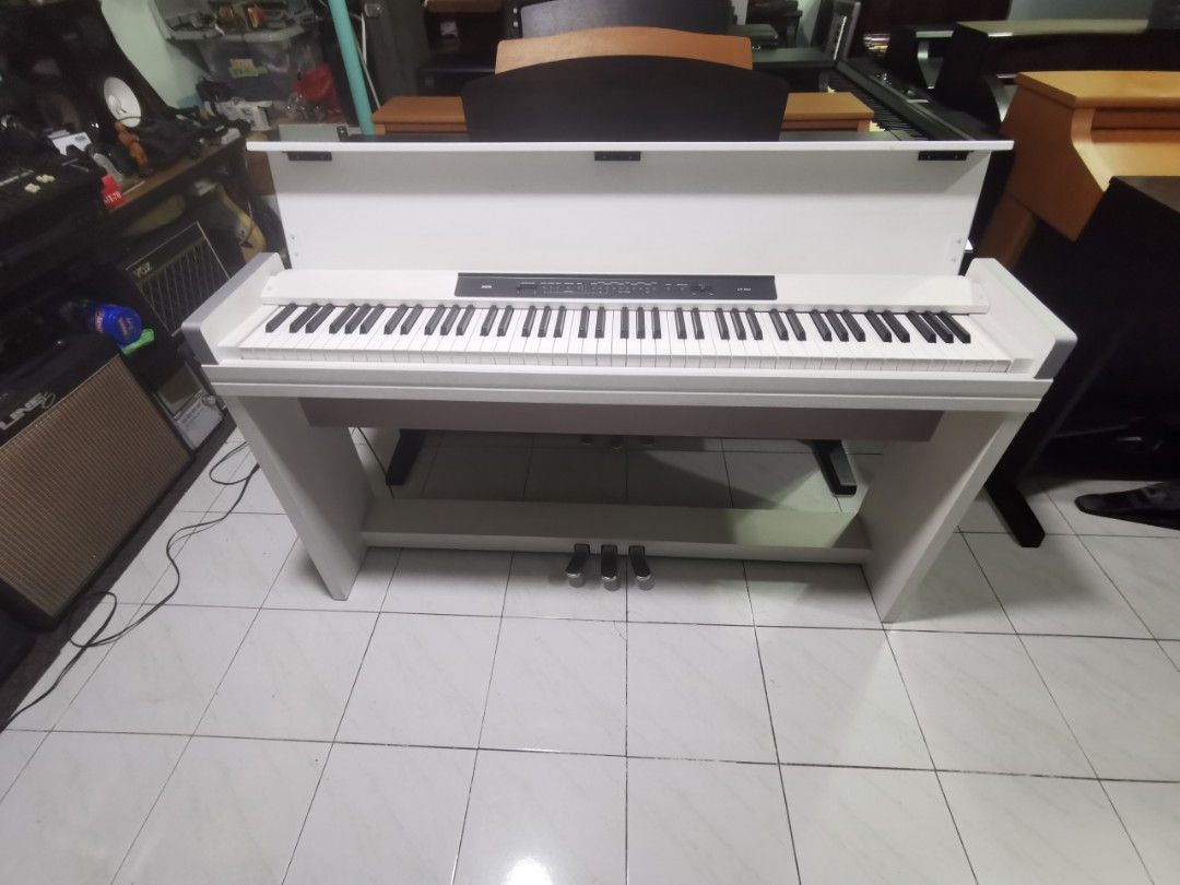 Korg lp350 digital piano (Category: Musical Instruments) located in Paranaque City. Submitted by tegtegs (Listing ID 1211834800, Image 3). Description: 1-27-23 New arrival from japan🇯🇵🎹 Korg lp3350 digital piano 32k only With adapter 220v (12v) With bench(white) With minor dents and scratches 😍Fresh internal parts 👌With available spare for keys and hammers..... 👍Payment thru cash, bank transfer, gcash or in any remittance center 🚚We do shi