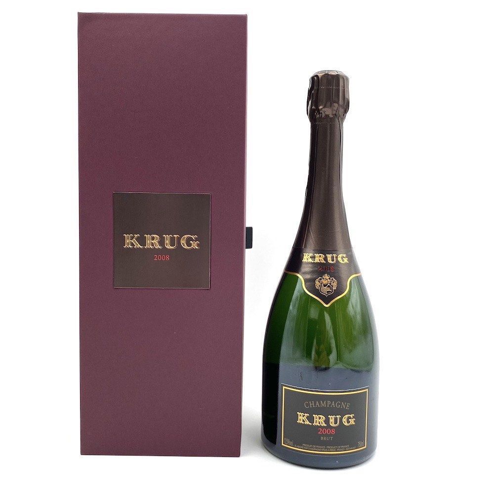 現貨］Krug Vintage Champagne 2008 750mL, 嘢食& 嘢飲, 酒精飲料