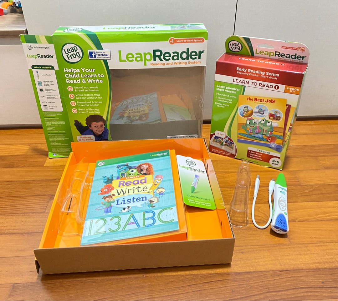 LEAP FROG Leap Reader bundle set Hobbies Toys Books