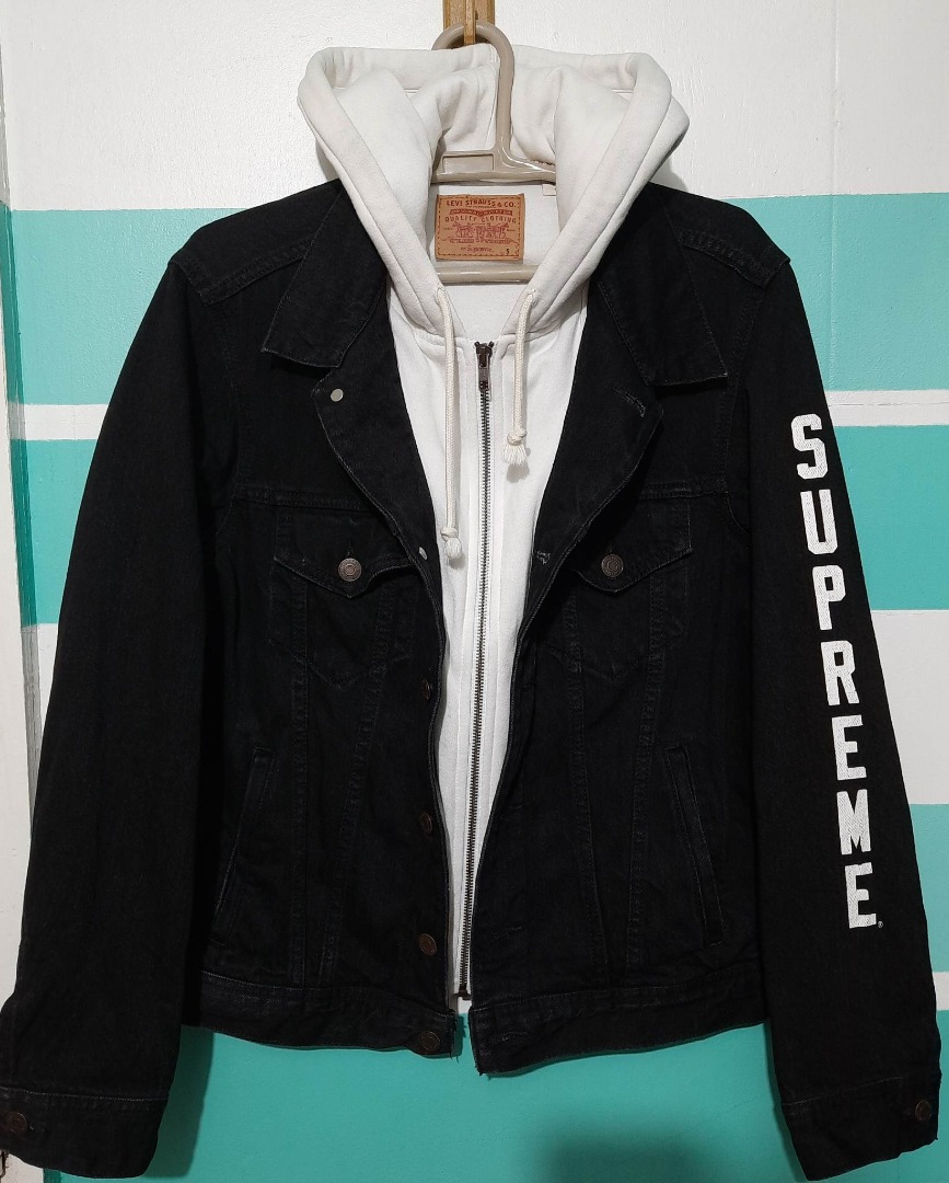 Supreme x levi's jacket top
