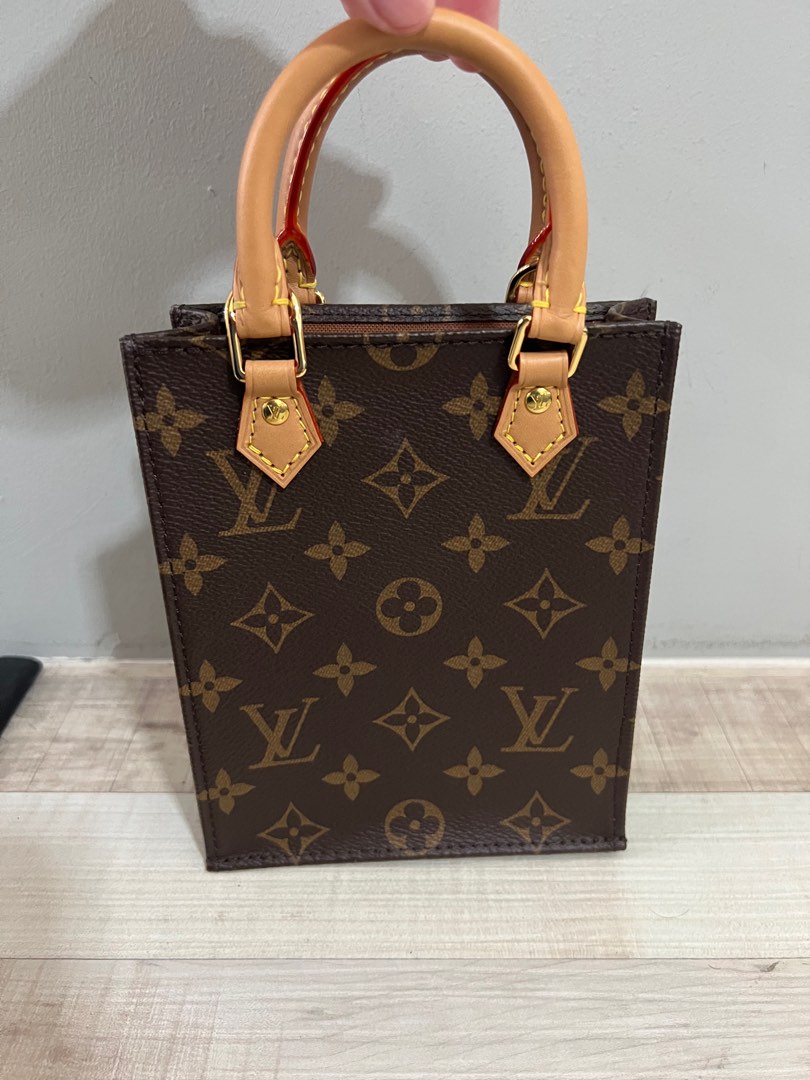 LV Mini Petite Sac Plat, Luxury, Bags & Wallets on Carousell