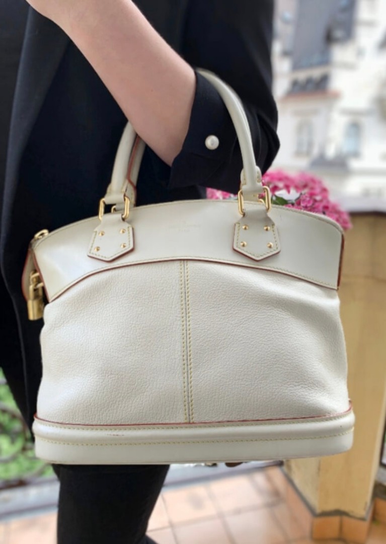 FAST DEAL Louis Vuitton Suhali Lockit Bag - Ivory, Luxury, Bags