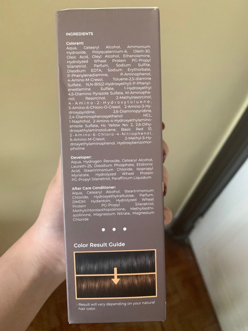 Luxe Organix Light Ash Brown Hair Color, Beauty & Personal Care, Hair