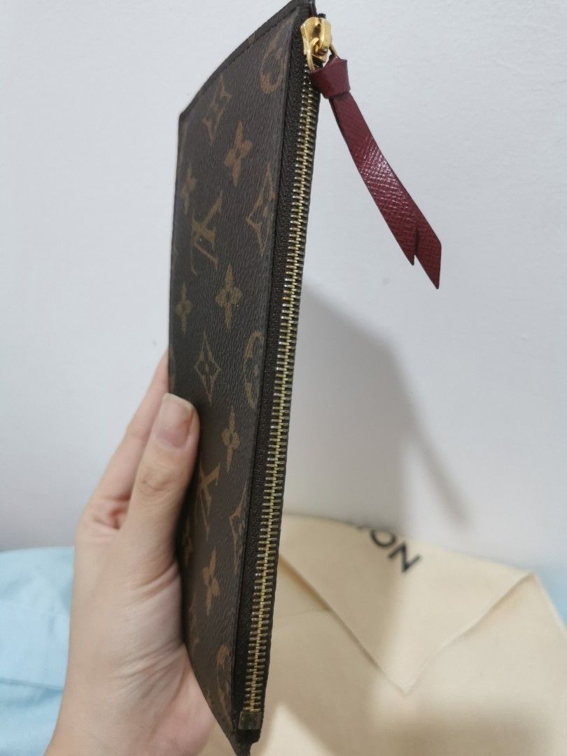 LV Felicie insert- Monogram Slim Wallet, Luxury, Bags & Wallets on Carousell