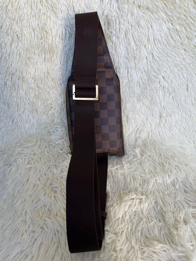 LOUIS VUITTON Damier Ebene Geronimos Waist Bag/ Hip Bag/Fanny Pack/Cross  Body at 1stDibs