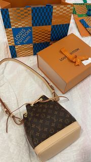 URGENT SALE!!! Authentic LV Noe BB Damier Azur, Luxury, Bags & Wallets on  Carousell