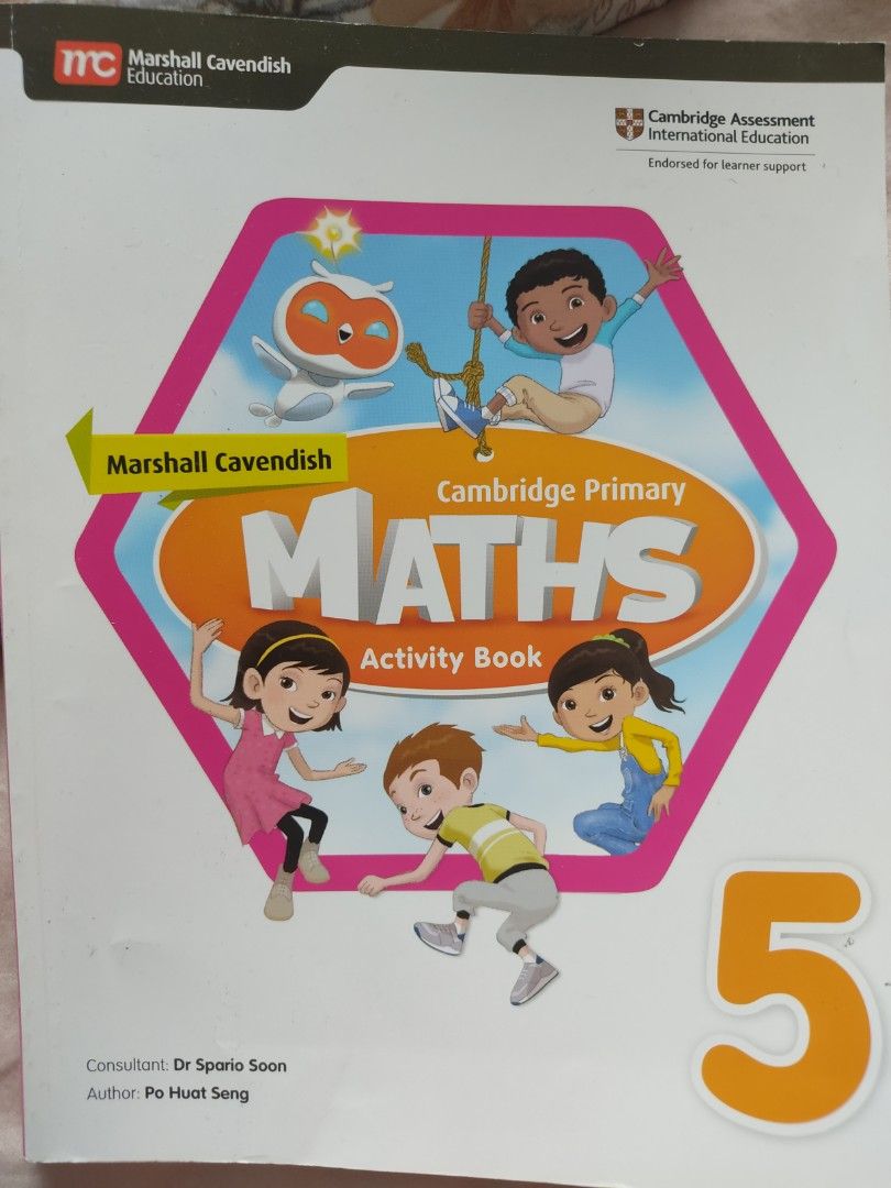 Marshall Cavendish Maths Activity Book 5, Hobbies & Toys, Books