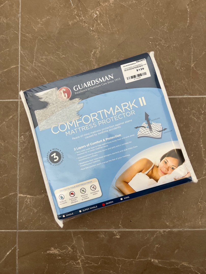Mattress protector queen size, Furniture & Home Living, Bedding