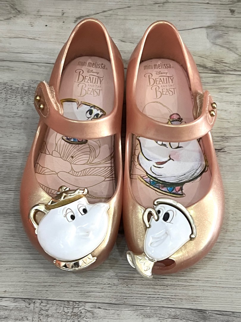 Mini melissa beauty and the beast shoes top