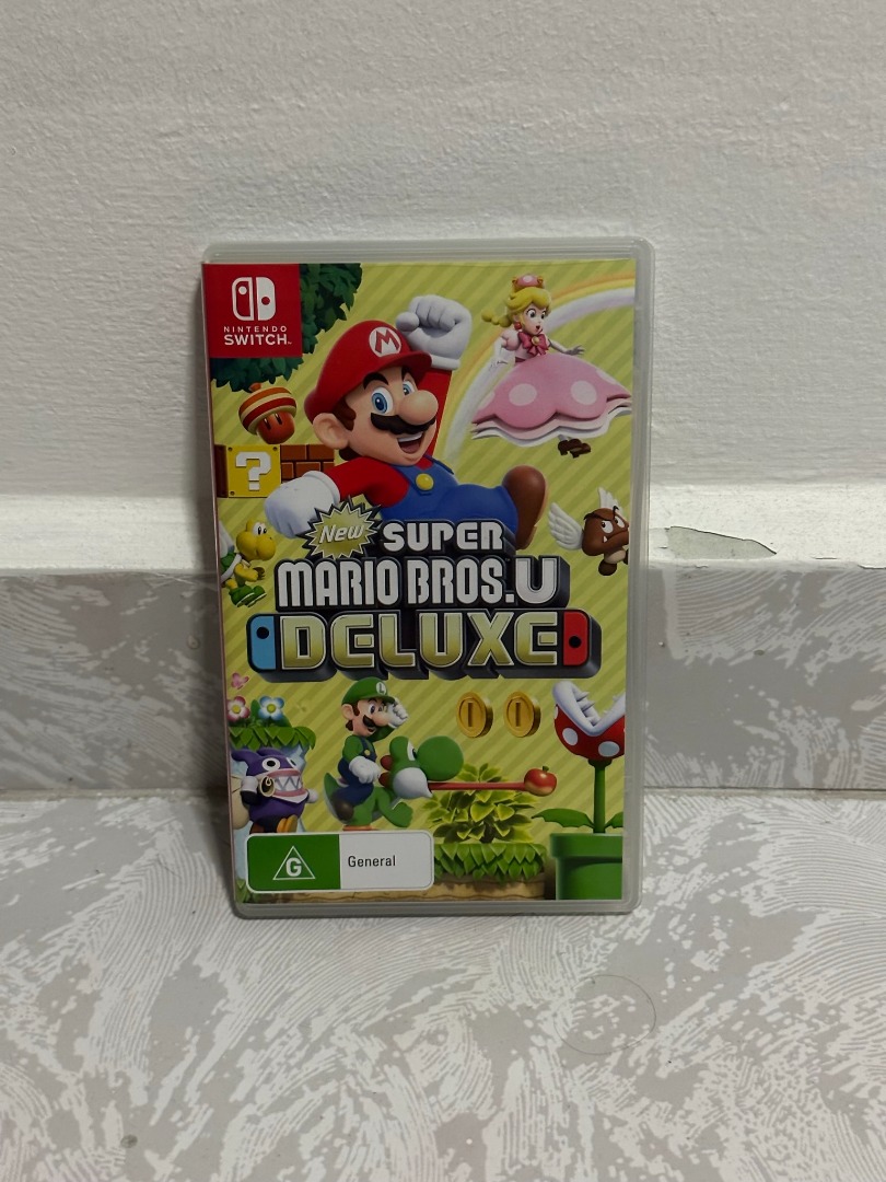 New Super Mario Bros. U Deluxe, Video Gaming, Video Games, Nintendo on ...