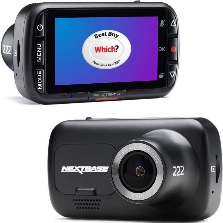 Nextbase 322GW Dash Cam Front and Rear Camera Small with App- Full  1080p/60fps HD in Car Camera- WiFi Bluetooth GPS- SOS Emergency Response,  Parking