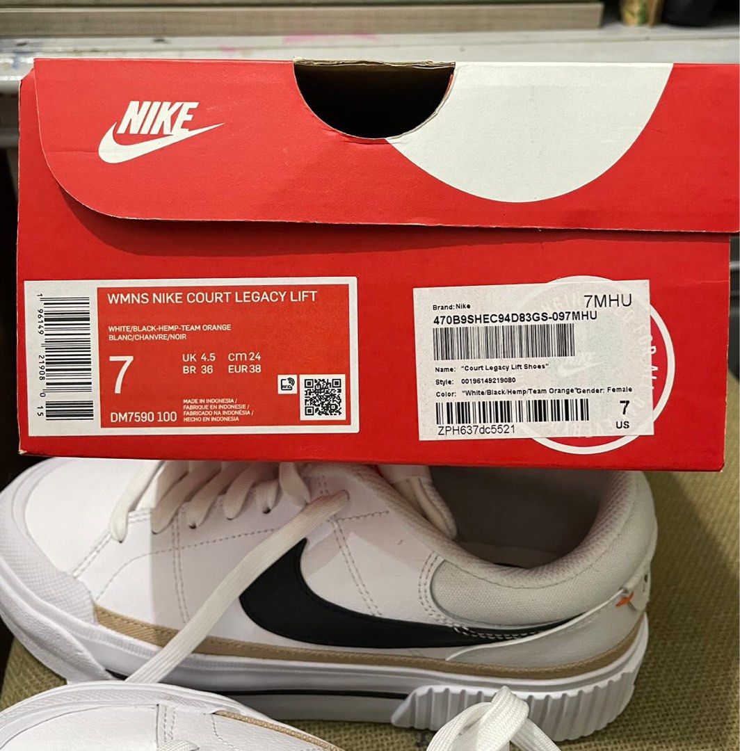 Nike Court Legacy Lift Women s Fashion Footwear Sneakers on Carousell