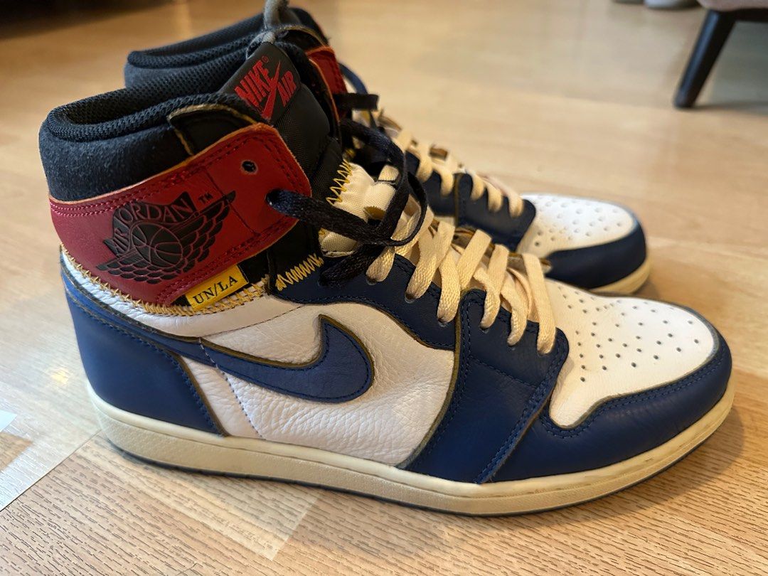 Union jordan top 1 blue toe