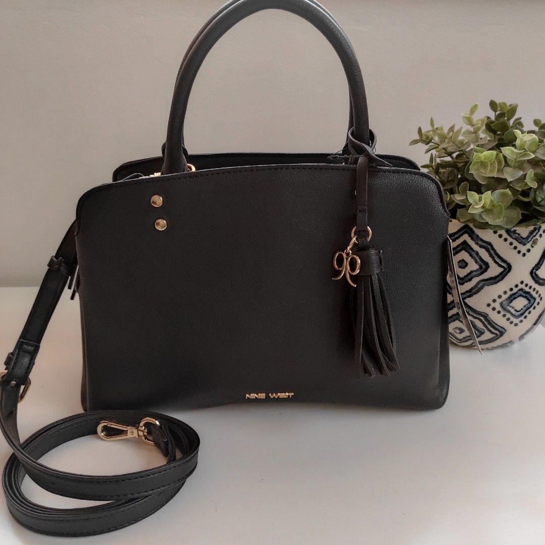 Nine west black bag cheap