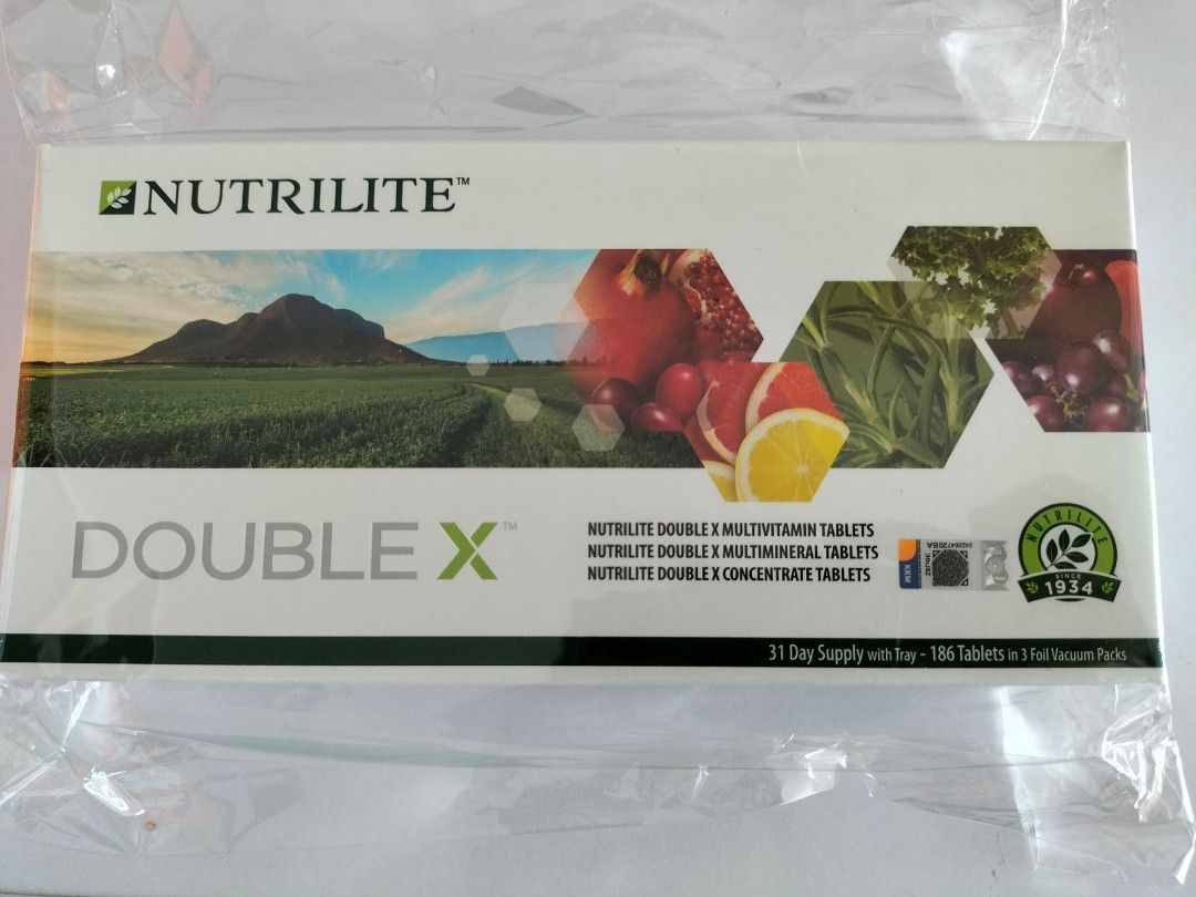 Nutrilite Double X Multivitamins, Health & Nutrition, Health ...
