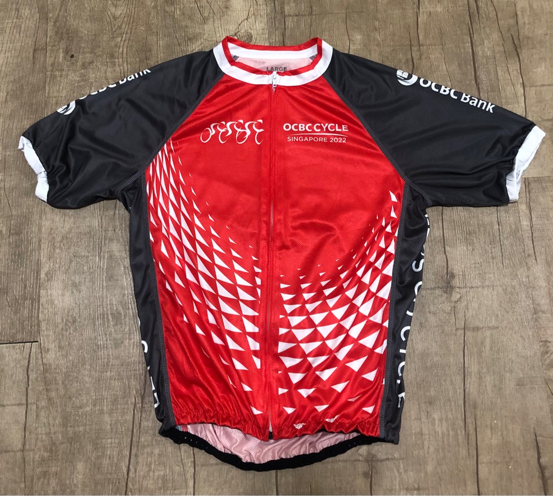 OCBC Cycling Jersey 2022, Men's Fashion, Activewear on Carousell