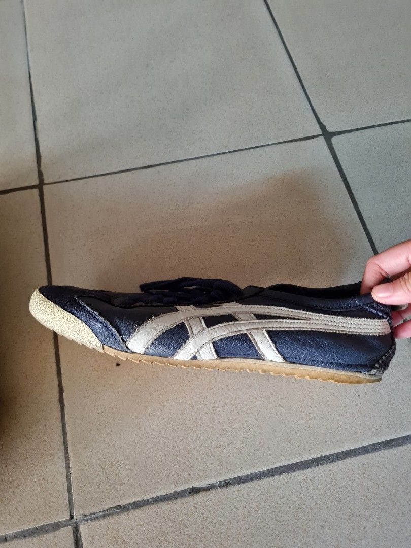 mens onitsuka tiger navy blue sneakers, Men's Fashion, Footwear ...