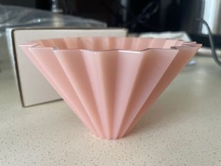 Origami Pink with holder