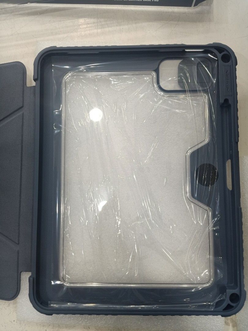 Original Ipad 10 10.9 2022 Nillkin Case (Category: Cases & Sleeves) located in Pasig City. Submitted by teppei09 (Listing ID 1211793739, Image 3). Description: Nillkin Brand Bumper Leather Case Pro Bumper on four corners Pencil holder Auto sleep and awake function.
