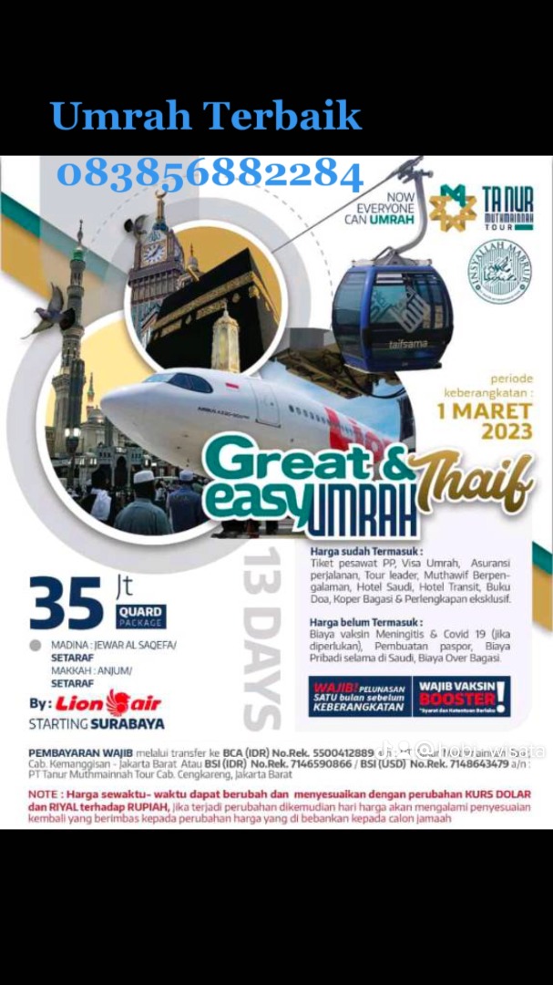 Harga Umroh 2023