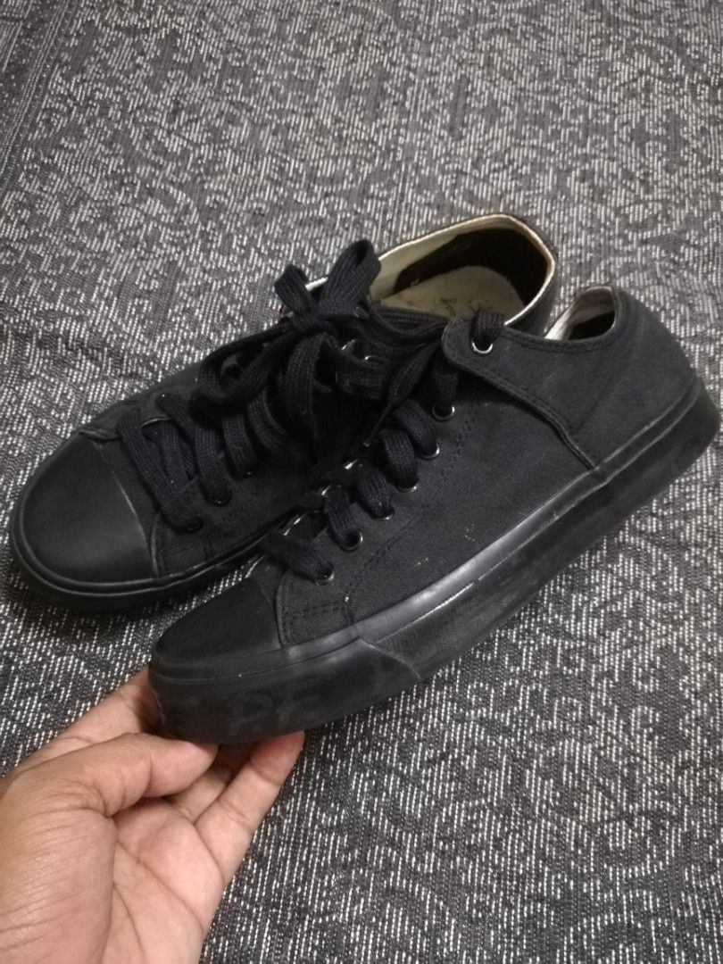P.F FLYERS black sneakers Bob cousy all american shoes pro keds